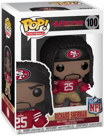 Figurine pop Richard Sherman - 49ers - NFL - 1