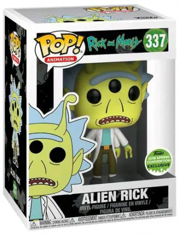 Figurine pop Rick Alien - Rick et Morty - 1