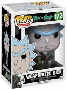 Figurine Rick armé – Rick et Morty- #172