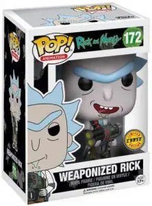 Figurine Rick armé – Bouche ouverte – Rick et Morty- #172