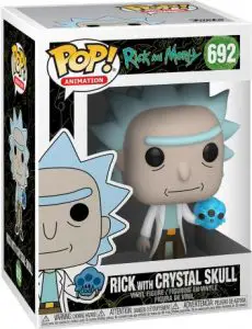 Figurine Rick avec Crâne de Crystal – Rick et Morty- #692