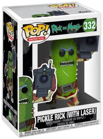 Figurine pop Rick Cornichon - Avec laser - Rick et Morty - 1