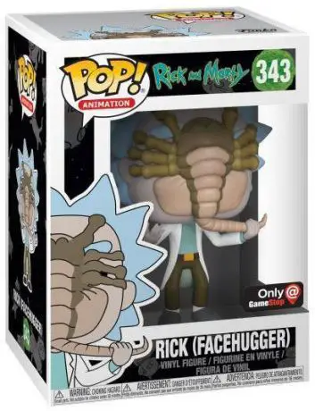 Figurine pop Rick - Facehugger - Rick et Morty - 1