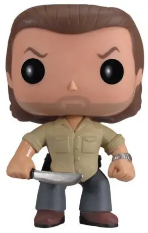Figurine pop Rick Grimes Prison Yard - The Walking Dead - 2