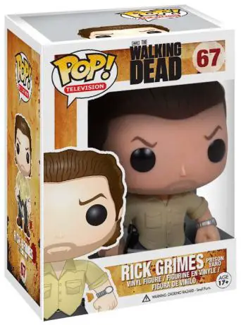 Figurine pop Rick Grimes Prison Yard - The Walking Dead - 1