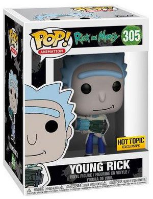 Figurine pop Rick - Jeune - Rick et Morty - 1