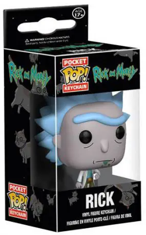 Figurine pop Rick - Porte-clés - Rick et Morty - 1