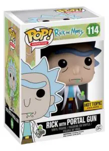 Figurine Rick Sanchez avec Portal Gun – Rick et Morty- #114