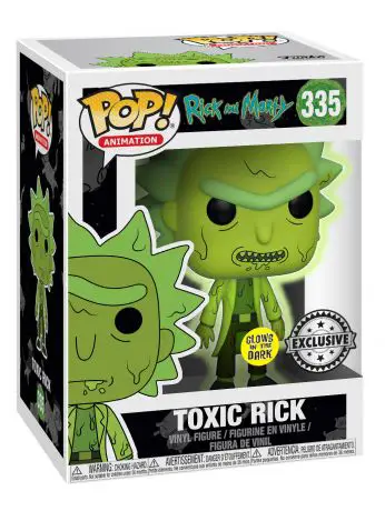 Figurine pop Rick Sanchez - Vert brillant dans le noir - Rick et Morty - 1