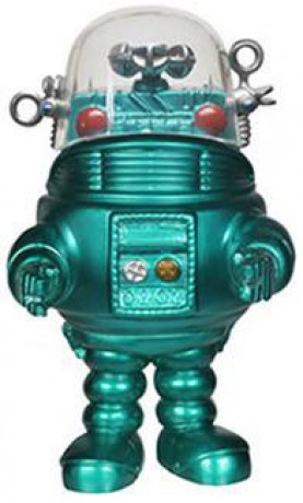 Figurine pop Robby le Robot turquoise métallique - Planète interdite - 2