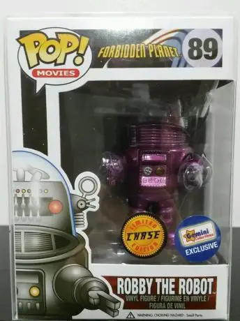 Figurine pop Robby le Robot Violet Métallique - Planète interdite - 1