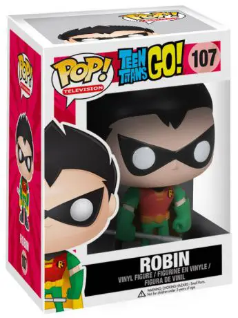 Figurine pop Robin - Teen Titans Go! - 1