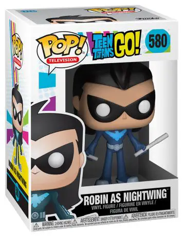 Figurine pop Robin en Nightwing - Teen Titans Go! - 1