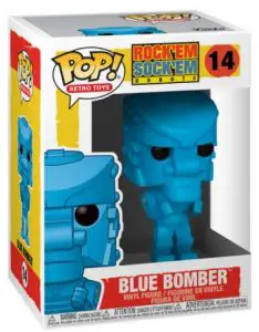 Figurine Robot bleu Bomber – Rock ‘Em Sock ‘Em Robots- #14
