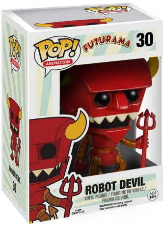 Figurine pop Robot Devil - Futurama - 1