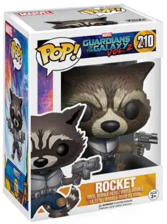 Figurine pop Rocket le raton laveur - Les Gardiens de la Galaxie 2 - 1