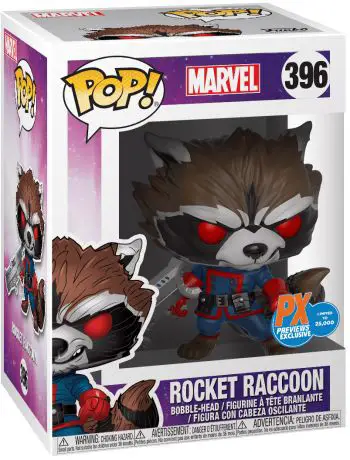 Figurine pop Rocket Raccoon - Marvel Comics - 1