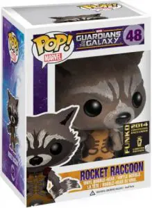 Figurine Rocket Raccoon – Floqué – Les Gardiens de la Galaxie- #48