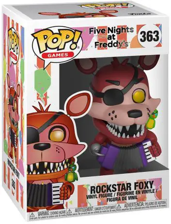 Figurine pop Rockstar Foxy - Five Nights at Freddy's - 1