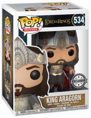 Figurine pop Roi Aragorn - Le Seigneur des Anneaux - 1