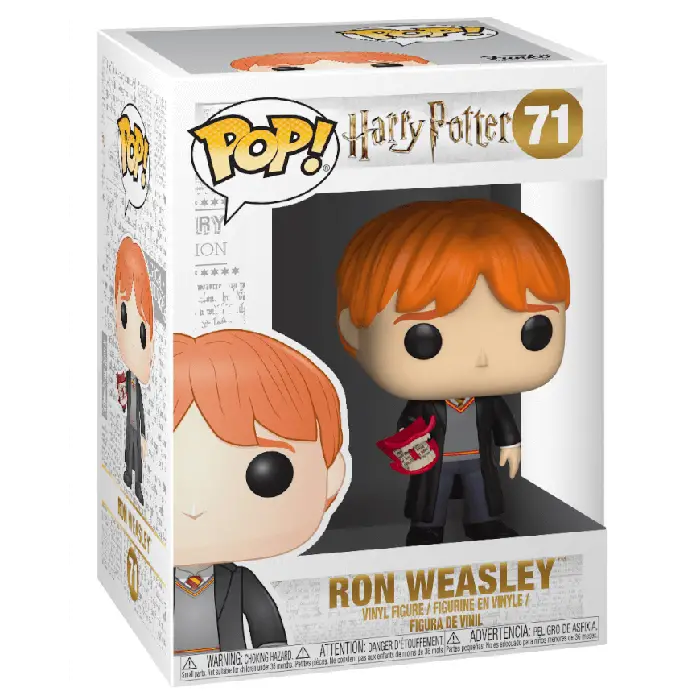 Figurine pop Ron avec beuglante - Harry Potter - 2
