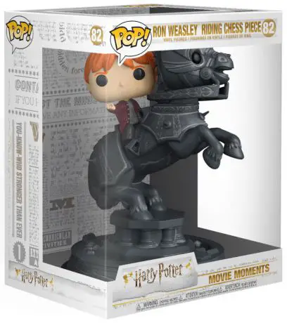 Figurine pop Ron Weasley sur Pièce d'Echec - Harry Potter - 1