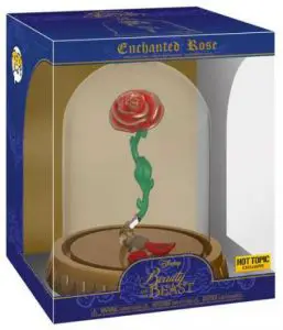 Figurine Rose Enchantée – 20 cm – La Belle et la Bête