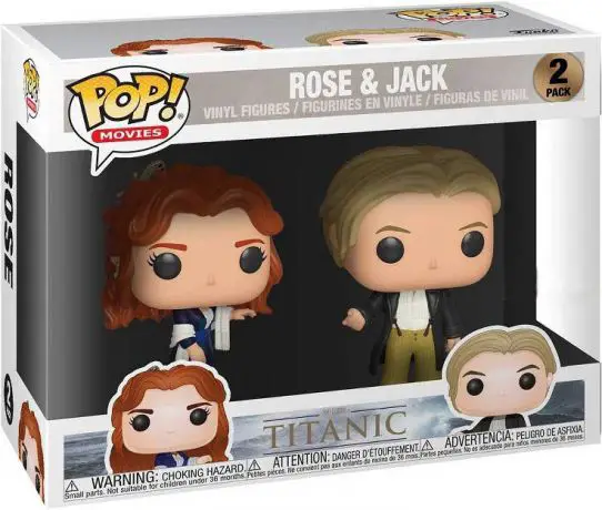 Figurine pop Rose & Jack - 2-Pack - Titanic - 1