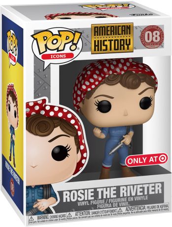 Figurine pop Rosie la Riveteuse - Histoire des Etats-Unis - 1