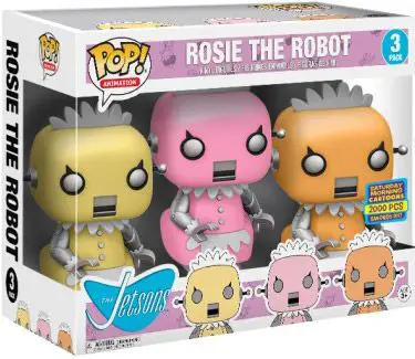 Figurine pop Rosie le Robot Femme de Ménage - 3 pack (les Jetsons ) - Hanna-Barbera - 1