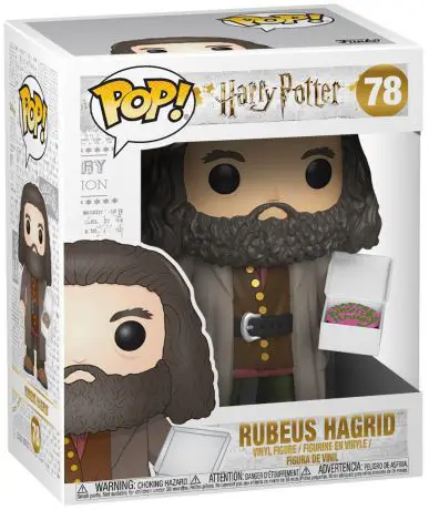 Figurine pop Rubeus Hagrid avec gâteau d'Anniversaire - 15 cm - Harry Potter - 1