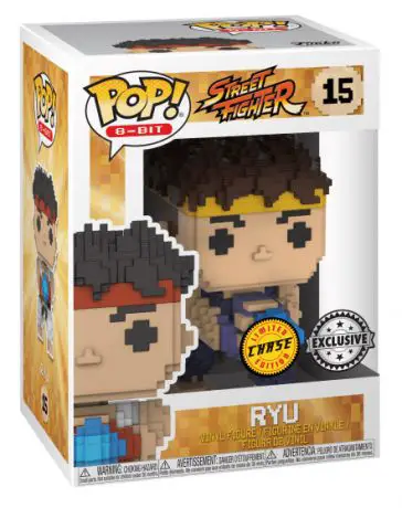 Figurine pop Ryu - 8-Bit Blue - Street Fighter - 1