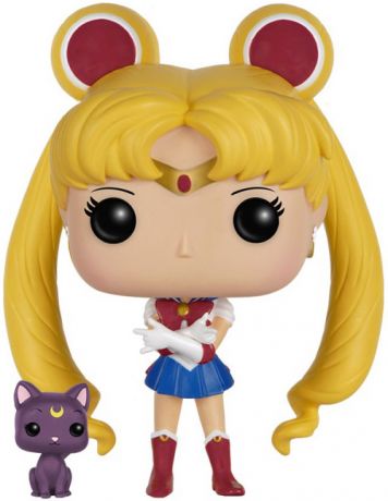 Figurine pop Sailor Moon avec Luna - Sailor Moon - 2