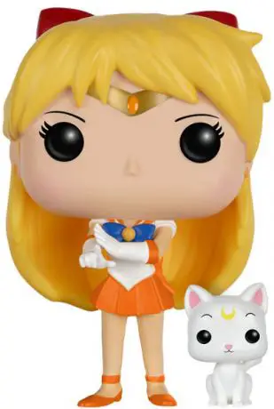 Figurine pop Sailor Venus avec Artemis - Sailor Moon - 2