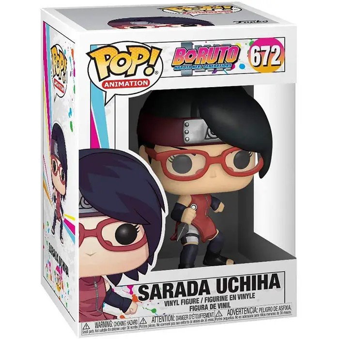 Figurine pop Sarada Uchiha - Boruto: Naruto Next Generations - 2