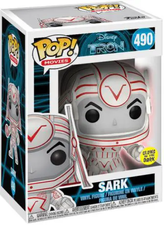 Figurine pop Sark - Brillant dans le noir - Tron : l'héritage - 1