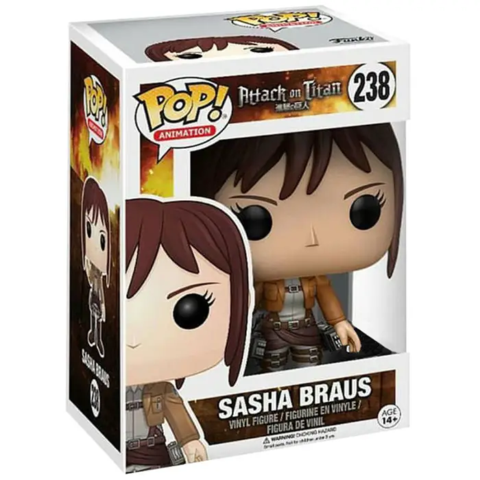 Figurine pop Sasha Braus - L'Attaque des Titans - 2