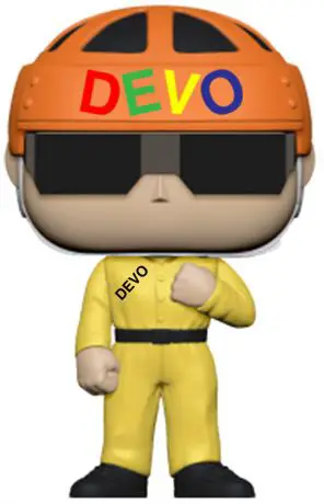 Figurine pop Satisfaction costume jaune - Devo - 1