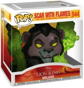Figurine Scar avec Flammes – Le Roi Lion- #544