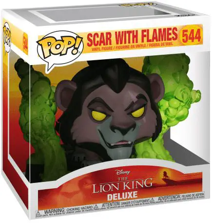 Figurine pop Scar avec Flammes - Le Roi Lion - 1