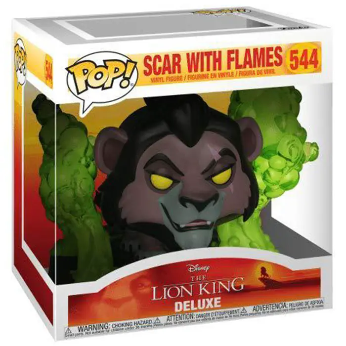 Figurine pop Scar with flames - Le Roi Lion - 2