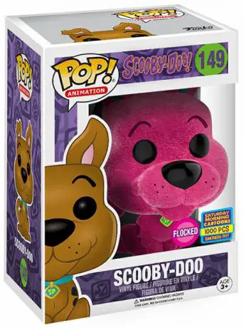 Figurine pop Scooby-Doo - Floqué Rose - Scooby-Doo - 1