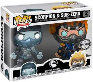 Figurine Scorpion & Sub-zero – 2 pack – Mortal Kombat