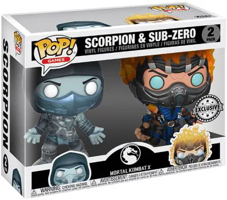 Figurine pop Scorpion & Sub-zero - 2 pack - Mortal Kombat - 1