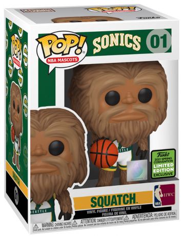 Figurine pop Seattle Squatch - NBA - 1
