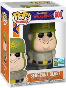 Figurine Sergent Blast (Les Fous du volant) – Hanna-Barbera- #600