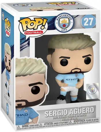 Figurine pop Sergio Aguero - Manchester - FIFA - 1