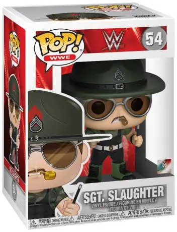Figurine pop Sgt Slaughter - WWE - 1