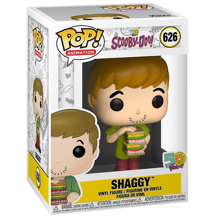 Figurine pop Shaggy with sandwich - Scooby-Doo - 2