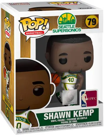 Figurine pop Shawn Kemp (Sonics home) - NBA - 1